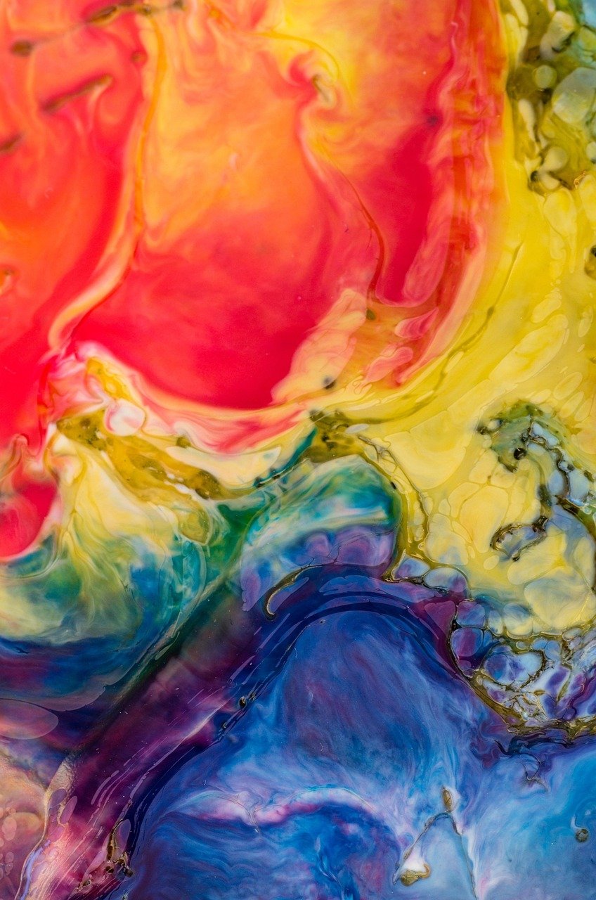 art, multicoloured, to dye, beautiful wallpaper, abstract, background, creativity, painting, wax, hot wax, watercolor, coloured, iphone wallpaper